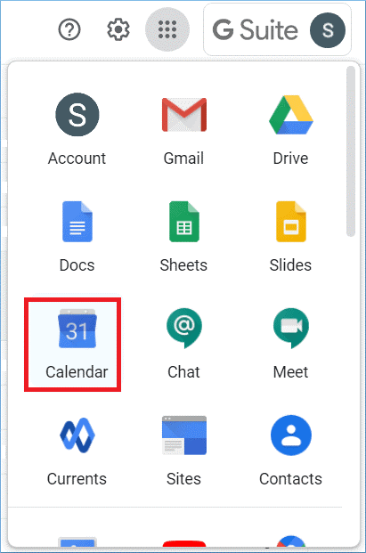 click-google-calendar